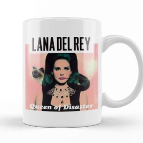 Baskı Dükkanı Lana Del Rey Queen of Lana Kupa