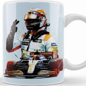 Baskı Dükkanı Lando Norris Lando Monaco F1 Kupa