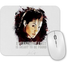 Baskı Dükkanı Lara Croft Tomb Raider Angelina Jolie Mouse Pad
