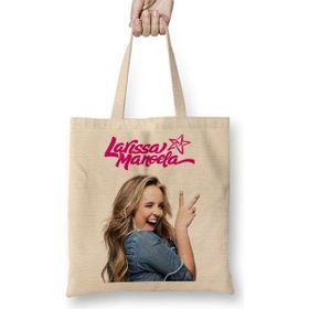 Baskı Dükkanı Larissa Manoela 01 Bez Çanta