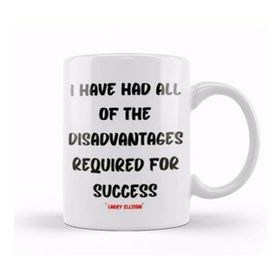 Baskı Dükkanı Larry Ellison Quotes Entrepreneurs Motivation Inspiration Success Work Gifts Kupa
