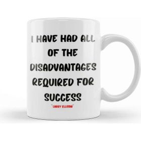 Baskı Dükkanı Larry Ellison Quotes Entrepreneurs Motivation Inspiration Success Work Gifts Kupa
