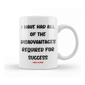 Baskı Dükkanı Larry Ellison Quotes Entrepreneurs Motivation Inspiration Success Work Gifts Kupa