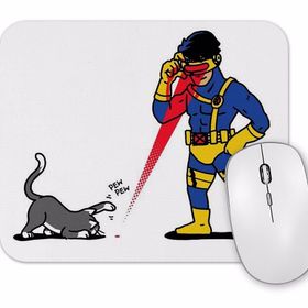 Baskı Dükkanı Lasers And Cats Kedi Mouse Pad