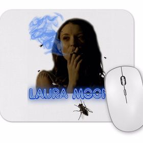Baskı Dükkanı Laura Moon Mouse Pad