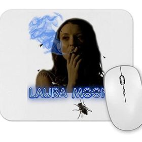 Baskı Dükkanı Laura Moon Mouse Pad
