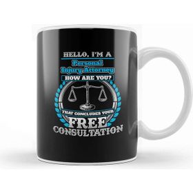 Baskı Dükkanı Lawyer Humor fora Personal Injury Attorney Kupa