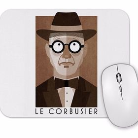 Baskı Dükkanı Le Corbusier 2 Mouse Pad
