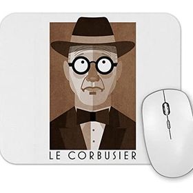 Baskı Dükkanı Le Corbusier 2 Mouse Pad