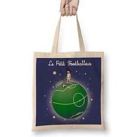 Baskı Dükkanı Le Petit Fottballeur 02 Bez Çanta