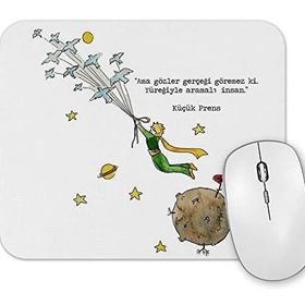 Baskı Dükkanı Le Petit Prince Küçük Prens 04 Mouse Pad