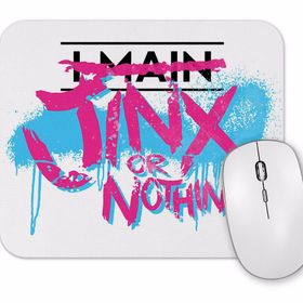 Baskı Dükkanı League of Legend Jinx Or Nothing Mouse Pad