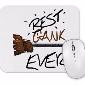 Baskı Dükkanı League of Legends Best Gank Ever Mouse Pad