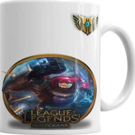 Baskı Dükkanı League of Legends Blitz Lol Sihirli Porselen Kupa