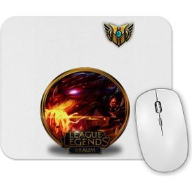Baskı Dükkanı League of Legends Braum Lol Mouse Pad