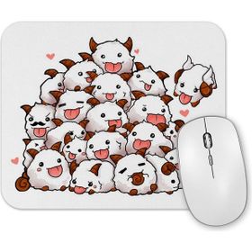 Baskı Dükkanı League of Legends Cute Poro Mouse Pad