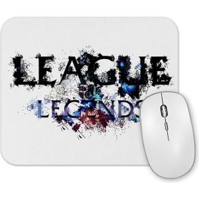 Baskı Dükkanı League of Legends Eat Sleep League Repeat Funny Gifts Mouse Pad