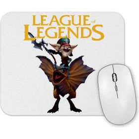 Baskı Dükkanı League of Legends Eat Sleep League Repeat Funny Gifts Mouse Pad