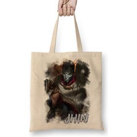 Baskı Dükkanı League Of Legends Jhin 02 Bez Çanta