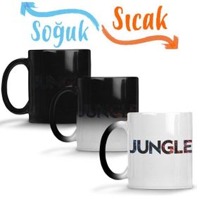 Baskı Dükkanı League of Legends Jungle Sihirli Porselen Kupa