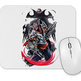 Baskı Dükkanı League of Legends Kled Zed Shuriken Mouse Pad