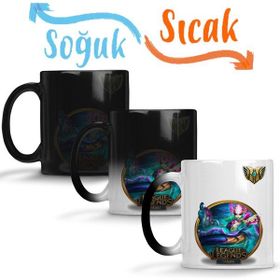 Baskı Dükkanı League of Legends Nami Lolsihirli Porselen Kupa