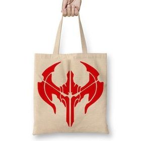 Baskı Dükkanı League Of Legends Noxus Symbol Logo 2 Bez Kadın Günlük Çanta