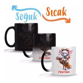 Baskı Dükkanı League of Legends Trıstana Sihirli Porselen Kupa