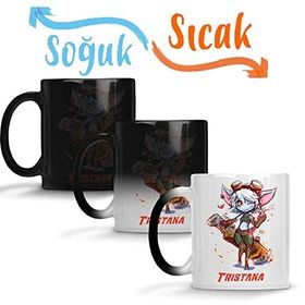 Baskı Dükkanı League of Legends Trıstana Sihirli Porselen Kupa