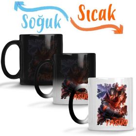 Baskı Dükkanı League of Legends Yasuo Sihirli Porselen Kupa