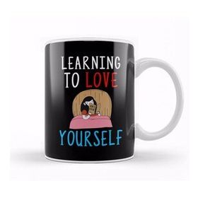 Baskı Dükkanı Learning to Love Yourself Self Confidence Kupa