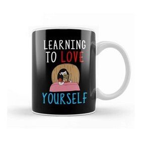 Baskı Dükkanı Learning to Love Yourself Self Confidence Kupa
