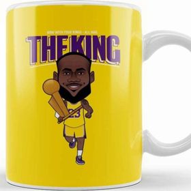 Baskı Dükkanı Lebron James All Hail The King Kupa