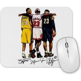 Baskı Dükkanı Lebron James Kobe Bryant Michael Jordan Mouse Pad