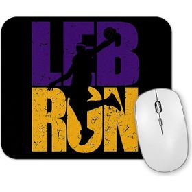 Baskı Dükkanı Lebron James Lakers Colors Mouse Pad