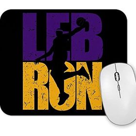 Baskı Dükkanı Lebron James Lakers Colors Mouse Pad