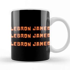 Baskı Dükkanı Lebron James Porselen Kupa