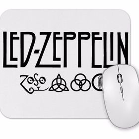 Baskı Dükkanı LED Zeppelin Deep Purple Mouse Pad