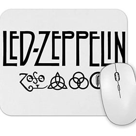 Baskı Dükkanı LED Zeppelin Deep Purple Mouse Pad