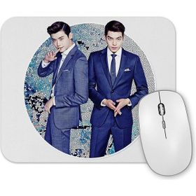 Baskı Dükkanı Lee Jong Suk And Kim Woo Bin Mouse Pad