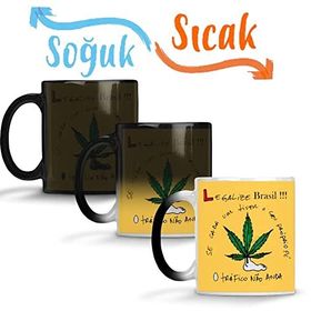 Baskı Dükkanı Legalize Sihirli Porselen Kupa