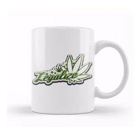 Baskı Dükkanı Legalize Weed Marijuana Cannabis 01 Kupa