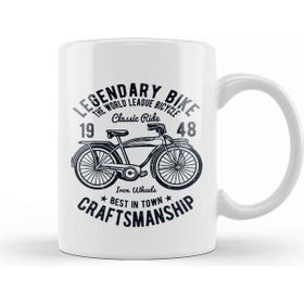 Baskı Dükkanı Legendary Bike Craftsmanship Kupa