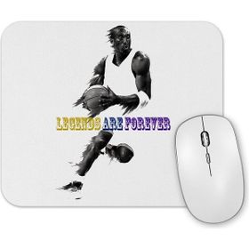 Baskı Dükkanı Legends Are Forever Mouse Pad