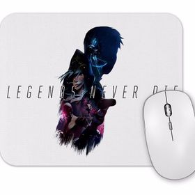 Baskı Dükkanı Legends Never Die Mouse Pad