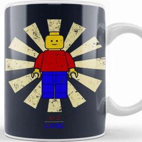 Baskı Dükkanı LEGO Man Retro Japanese Kupa