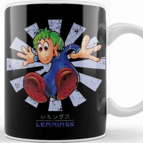 Baskı Dükkanı Lemmings Retro Japanese Kupa