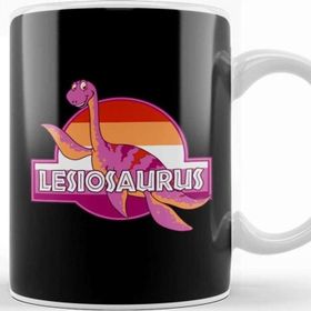 Baskı Dükkanı Lesiosaurus Pride Dinosaur Kupa