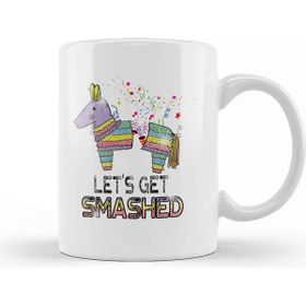 Baskı Dükkanı Let S Get Smashed Funny Pinata Pun Cinco De Mayo Kupa