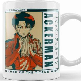 Baskı Dükkanı Levi Ackerman Kupa
